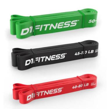 Imagem de Kit Super Band - 3 intensidades - D1 Fitness