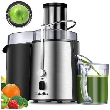 Imagem de Centrifuga Espremedor Áustria Frutas Vegetais 1100Watts 15000RPM, 110v, MUELLER AUSTRIA Juicer, Prateado