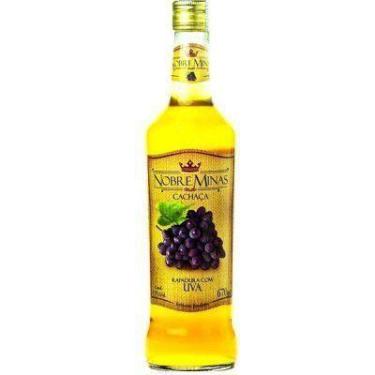 Imagem de Cachaça de Rapadura com Uva 670 ml - Nobre Minas