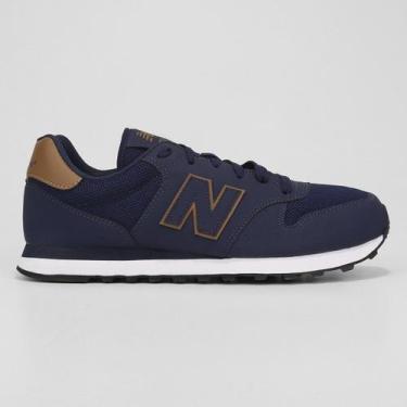 Imagem de Tênis New Balance 500 V'2 Masculino, Marinho, 40