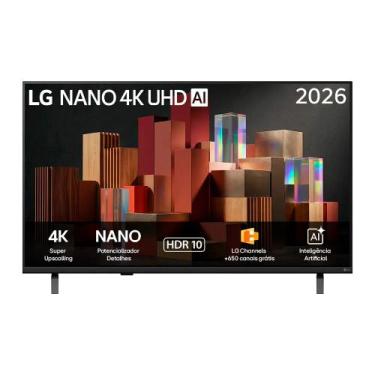 Imagem de Smart Tv LG 50" 4K Ultra HD NANO AI Magic WebOS 26 50UN85 Bivolt, 50"