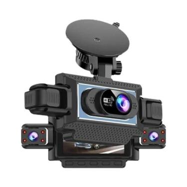 Imagem de Câmera Veicular 4 Canais 1080P 360 Graus Com WiFi E Aplicativo, DVR Au