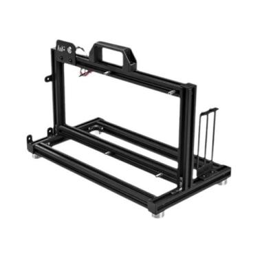 Imagem de Gabinete Mini-ITX De Alumínio Com Estrutura Aberta Para GPU Vertical E