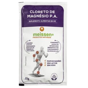 Imagem de Meissen Cloreto de Magesio P.A 33g Suplemento Alimentar