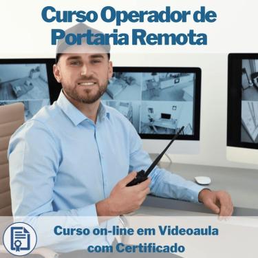 Imagem de Curso on-line em videoaula de Operador de Portaria Remota com Certificado