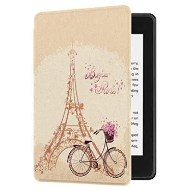 Imagem de CCOO Nova capa para Kindle Oasis (9ª, 2017 lançada e 10ª geração de 2019, 7 polegadas), capa de poliuretano premium, despertar/dormir automática inteligente