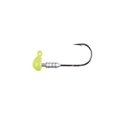 Imagem de Berkley Meia Cabeça Jigs Meio Cabeça Pesca (8 unidades), Chartreuse, Tamanho 1/16 oz