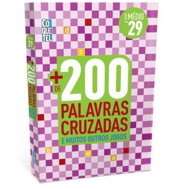 Livro de Passatempo Caça Palavras Nível Fácil Coquetel em Promoção na  Americanas