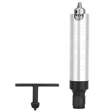 Imagem de Stainless Steel Handpiece Chuck Flex Shaft Rotary Angle Grinder Tool Handle Key Drill Chuck Grinding Machine Tool, 0.3~4mm Flexible Shaft Handle