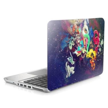 Imagem de Skin Adesivo Protetor Para Notebook 15" Galáxia Astronauta D22 - Skin