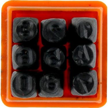 Imagem de Jogo Marcador Punção Algarismo 2mm Starfer