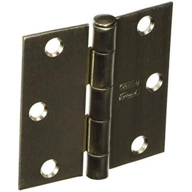 Imagem de NATIONAL MFG/SPECTRUM BRANDS HHI Dobradiça de porta N830-250, 7,62 cm (3 polegadas), níquel acetinado