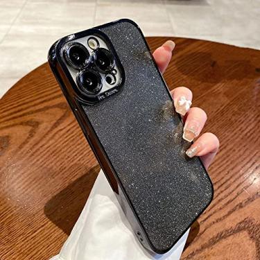 Imagem de Capa Angel Eye Glitter Plating para iPhone 13 11 12 Pro Max Mini XS XR X 7 8 Plus SE 2 3 Proteção Total Tampa Traseira, A, Para iPhone 11 Pro