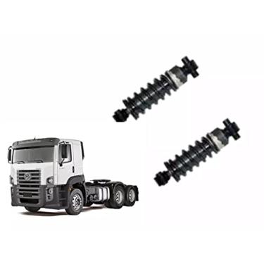 Imagem de PAR KIT MOLA AMORTECEDOR TRASEIRO CABINE VW VW CONSTELLATION