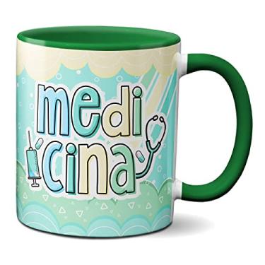 Imagem de Caneca Médico Profissional Medicina Profissão Presente (Verde)