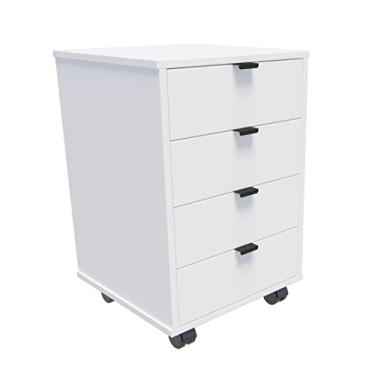 Imagem de Falkk GAVETEIRO BALTO 4 GAVETAS BRANCO, Modelo: FKEX-691