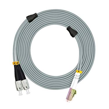 Imagem de Jeirdus 50M LC para FC Cabo de Fibra Óptica 50/125 OM2 Multimodo 50 metros LC-FC