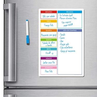 Imagem de Ímã de geladeira porta recados planner 20 X 30cm - Escolha! (Color1)
