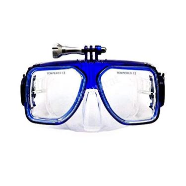 Imagem de Mascara mergulho azul para Câmera de Ação GP