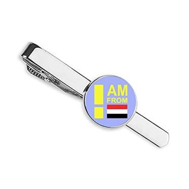Imagem de Clipe de gravata I Am From Yemen para presente de homem de negócios