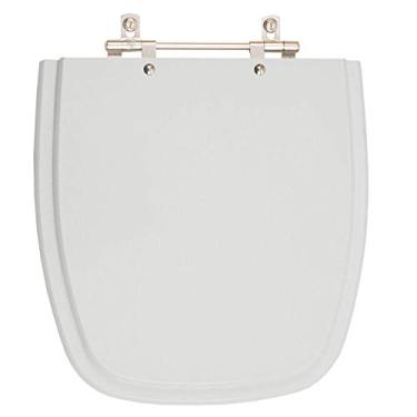 Imagem de Assento Sanitario Poliester com Amortecedor Venice Cinza Claro para Vaso Belize