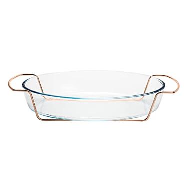 Imagem de SUPORTE ARAMADO CROMADO C/REFRATÁRIO S/TAMPA ROSE 36x23cm