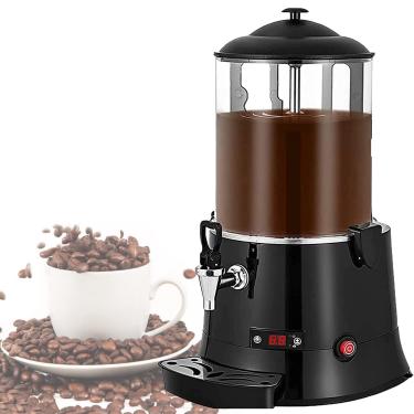 Imagem de MáQuina De Chocolate Quente, Liquidificador De Leite De Soja/Leite/Suco, Faixa De Temperatura De 30~90 ℃, Com Display LED, Para Restaurante, Hotel, Cafeteria,10L