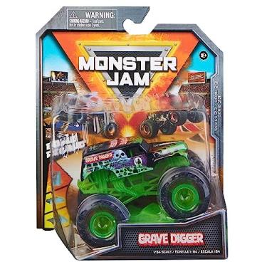 Imagem de Sunny Brinquedos Monster Jam - 1:64 Die Cast Truck Grave Digger S22, Multicor