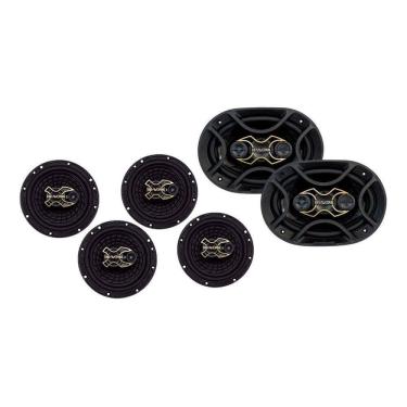 Imagem de Alto Falante Bravox Kit Com 2 Pares B3x60x + 1 Par 6x9 B4x69