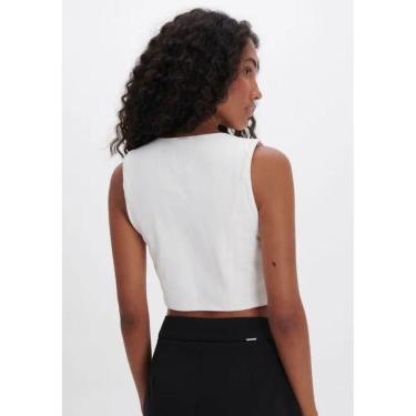 Imagem de Colete Sarja Alfaiataria Myft Feminino
