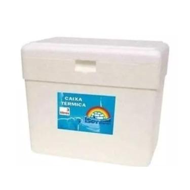 Imagem de Genérico - Caixa de Isopor 3 Litros para Conserva de Cerveja, Sucos e Sorvetes