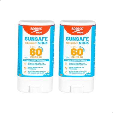 Imagem de Pink Cheeks, KIT 2 UN Protetor Solar Infantil Fps60 Sunsafe Speedo Baby & Kids Bastão 15g