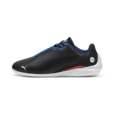 Imagem de PUMA Tênis infantil unissex BMW M Motorsport Drift Cat Decima, Preto-Pro Blue, tamanho 39, Puma Preto-pop Red-Pro Blue, 18