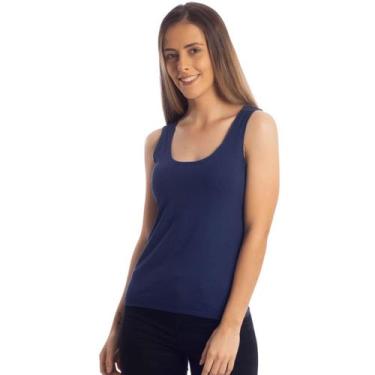 Imagem de Regata Feminina Alça Larga Blusas Básicas Primavera Verão 3020A - Vtm