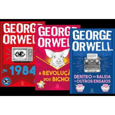 Imagem de Coleção George Orwell: 1984 + A Revolução Dos Bichos + Dentro Da Balei