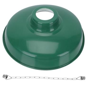 Imagem de HOMSFOU Abajur de metal estilo industrial, cúpula, banqueiro, capa de substituição, vintage, abajur de parede, abajur industrial