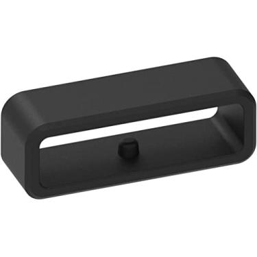 Imagem de LIWEROTSA 6 peças de pulseira de relógio, pulseira de silicone para relógio retentor de anel de fixação para pulseira de relógio inteligente de substituição (22 mm)