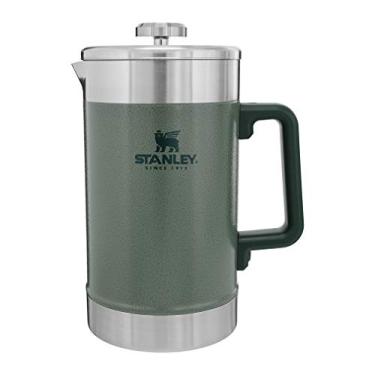 Imagem de Prensa francesa Stanley The Stay-Hot French Press, 1,4 L, Hammertone Green
