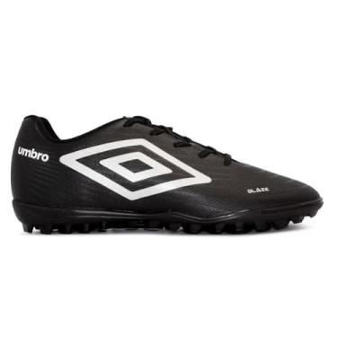 Imagem de Chuteira Society Umbro Glaze - Preto e Prata - 39