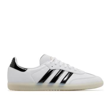 Imagem de adidas Originals Tênis de futebol masculino Samba, Dill Patent Samba, 40