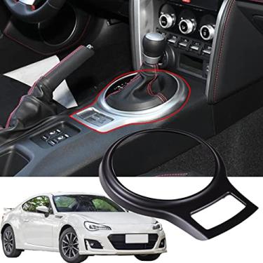 Imagem de HAPPYHORSE Para Toyota 86/Subaru BRZ 2012-2021 Style Center Console / Ar Condicionado Ventilação/Porta/Teto Luz de Leitura Automotivo Interior Decoração Acessórios Preto Fosco (Caixa de Engrenagens de