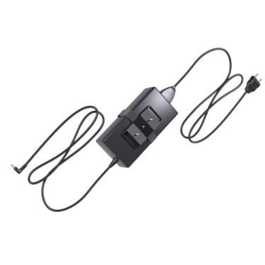 Imagem de Suporte Base Apoio para Fixar Fonte do Notebook Monitor Embaixo Sob a Mesa
