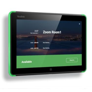 Imagem de Yealink Agendador de salas - tela sensível ao toque - USB - Fast Ethernet - Dispositivo de agendamento de salas do Microsoft Teams - Resolução de vídeo 1080p
