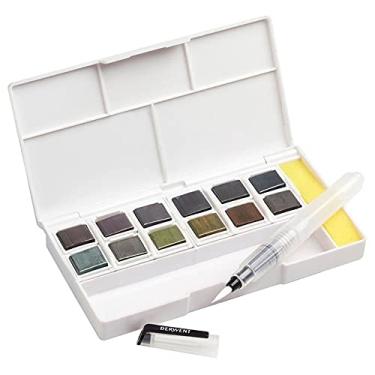 Imagem de Derwent Aquarela em Pastilha Graphitint, estojo 12 cores, 2305790