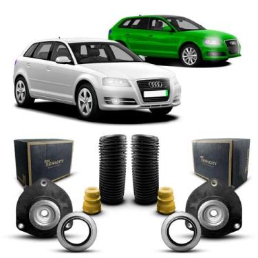 Imagem de Par Kit Coxim Original Tenacity Rolamento Batente Coifa Amortecedor Di