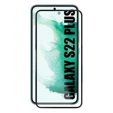 Imagem de Película De Vidro 3D Galaxy S22 Plus (Tela 6.6) Preta Cobre 100% - Lui