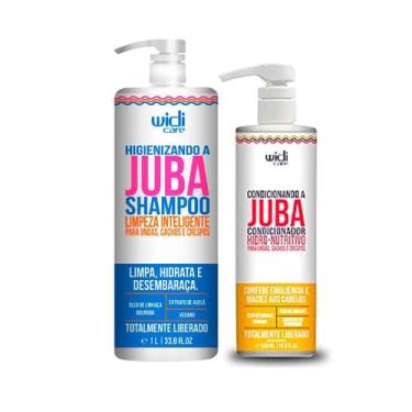 Imagem de Kit Juba Shampoo 1L e Condicionador 500ml - Widi Care