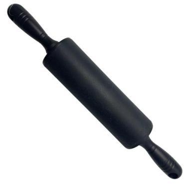 Imagem de Mini Rolo Abridor De Massa Pizza 27 Cm Silicone Antiaderente - Udlandi