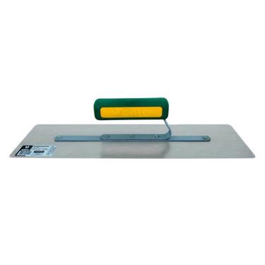 Imagem de Desempenadeira Aço Inox Arredondada 12x40cm Cabo Aberto Galo