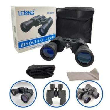 Imagem de Binóculo Lelong 20X50: Longo Alcance Profissional, Filtro Uv